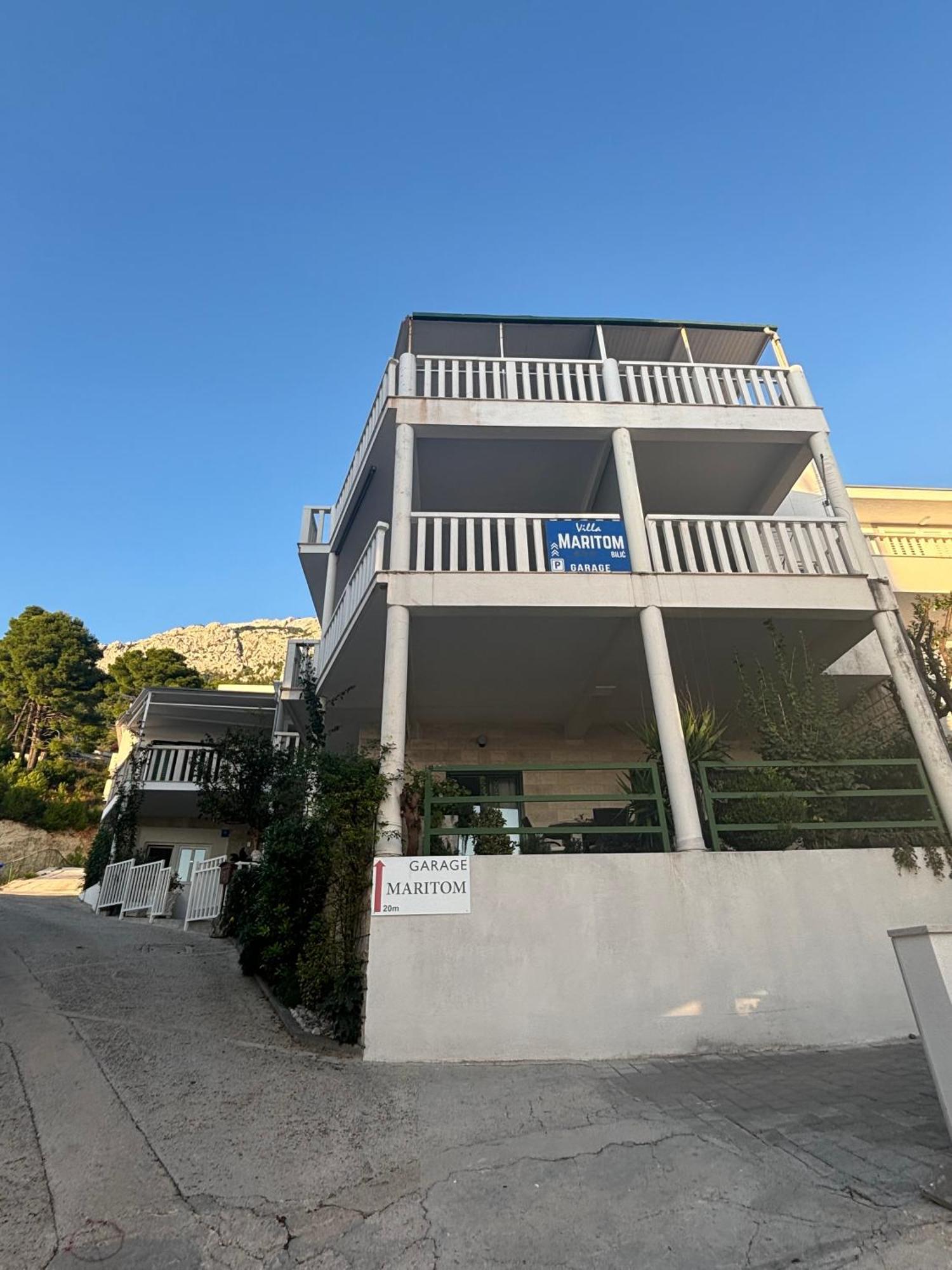 Maritom Apartments Baška Voda Zewnętrze zdjęcie